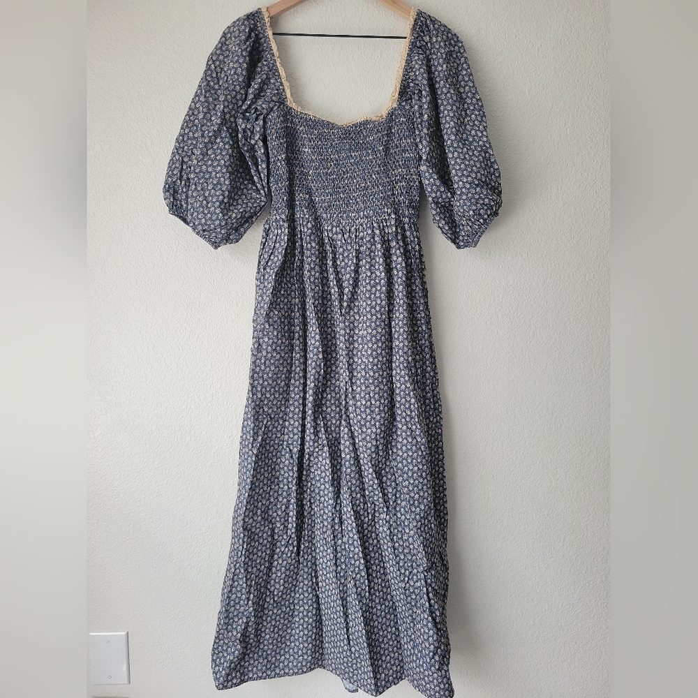 NWOT Christy Dawn Katrina in aster indigo, xlarge - Picture 8 of 12